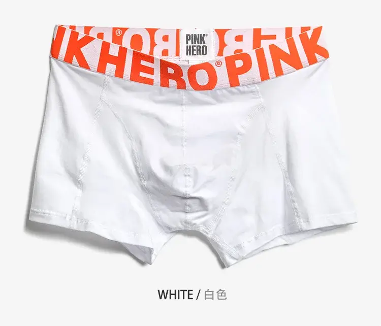 4 ST PINKHERO Modekalsonger för män, Snygg Bekväm Och Mjuk Slip Homme,Bomullsunderkläder Boxershorts,Calzoncillos Hombre — image 8