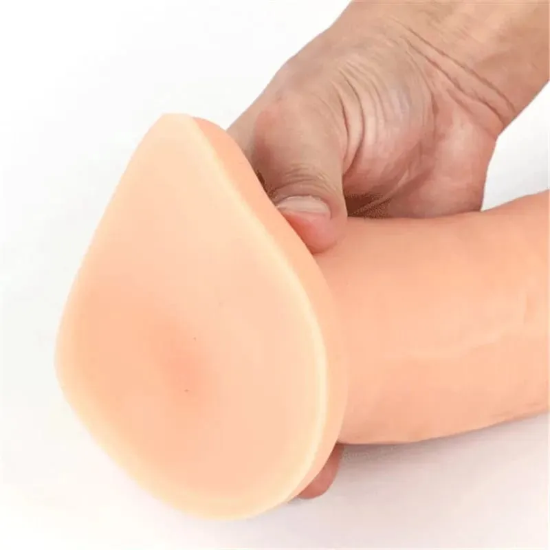 Silicone macio super enorme anal plug realista vibradores butt plug pau vagina masturbador massageador de próstata brinquedos sexuais para mulheres homens — image 3