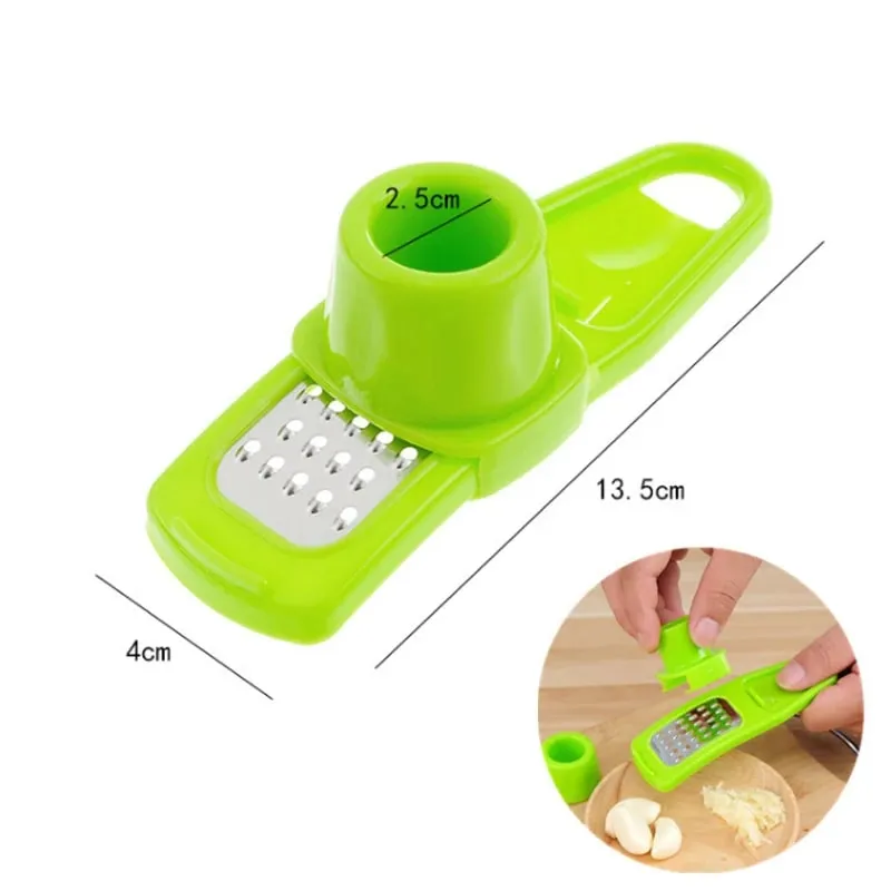 Multifunction Garlic Press Manual Garlic Crusher Press Device Kitchen Garlic Peeler Grinding Grater Kitchen Gadgets — image 8