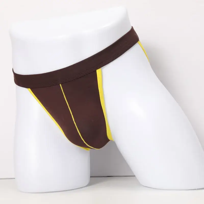 Brand Male Underwear Bulges Knickers Triangular Underwear EU Man Solid Underpants Plus Size Modal Cotton Slip Panties na Panlalaki 1802