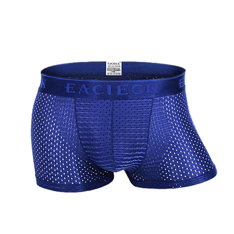 Marca de seda oco novos boxers dos homens roupa interior boxer ropa interio homem pênis cueca masculina tamanho M-3XL e248 — image 18