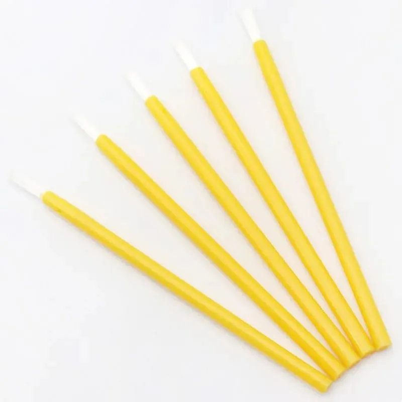 Bộ 50 Dùng Một Lần Nylon Cọ Môi Son Môi Bóng Hoa Dây Sạch Applicator Môi Phấn Mắt Bóng Cọ Đựng Mỹ Phẩm Dụng Cụ Trang Điểm — image 15