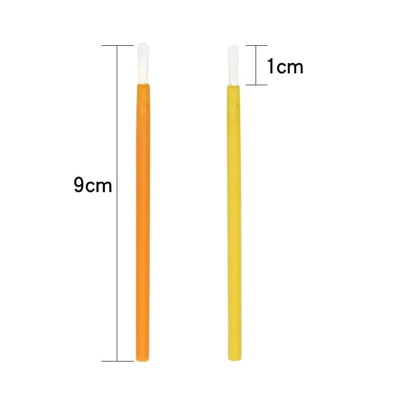 Bộ 50 Dùng Một Lần Nylon Cọ Môi Son Môi Bóng Hoa Dây Sạch Applicator Môi Phấn Mắt Bóng Cọ Đựng Mỹ Phẩm Dụng Cụ Trang Điểm — image 2