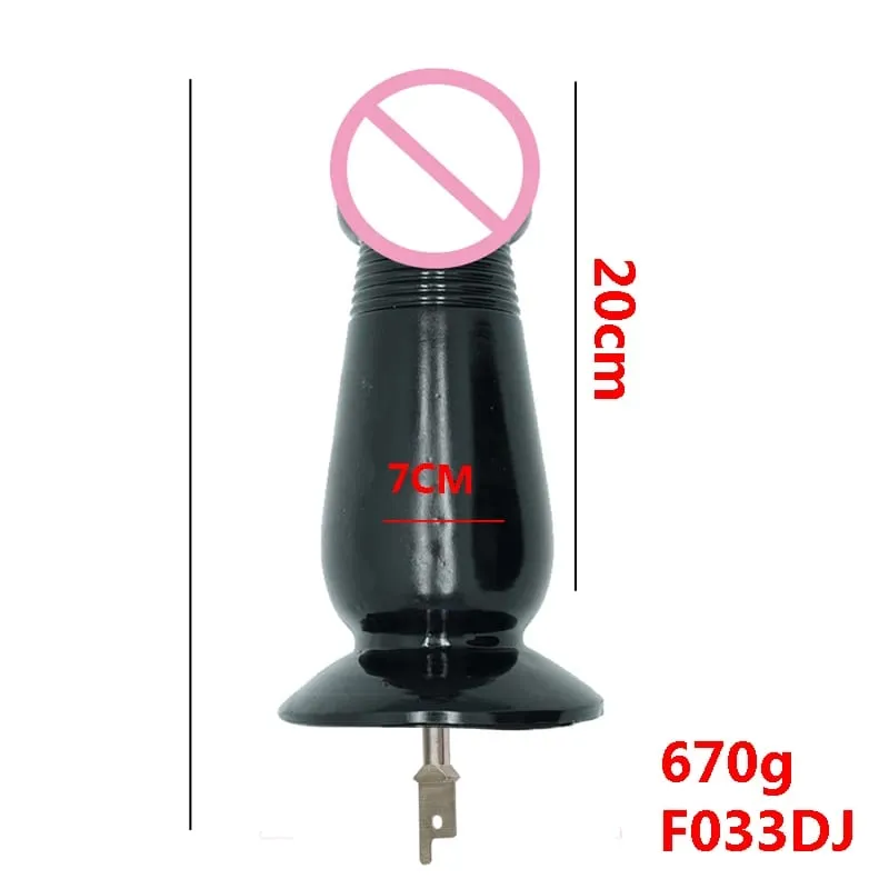 Sabre sticksåg fram- och återgående såg Stor silikondildos fram- och återgående såg 3XLR VAC-U-LOCK Adapter Tillbehör Sexmaskin