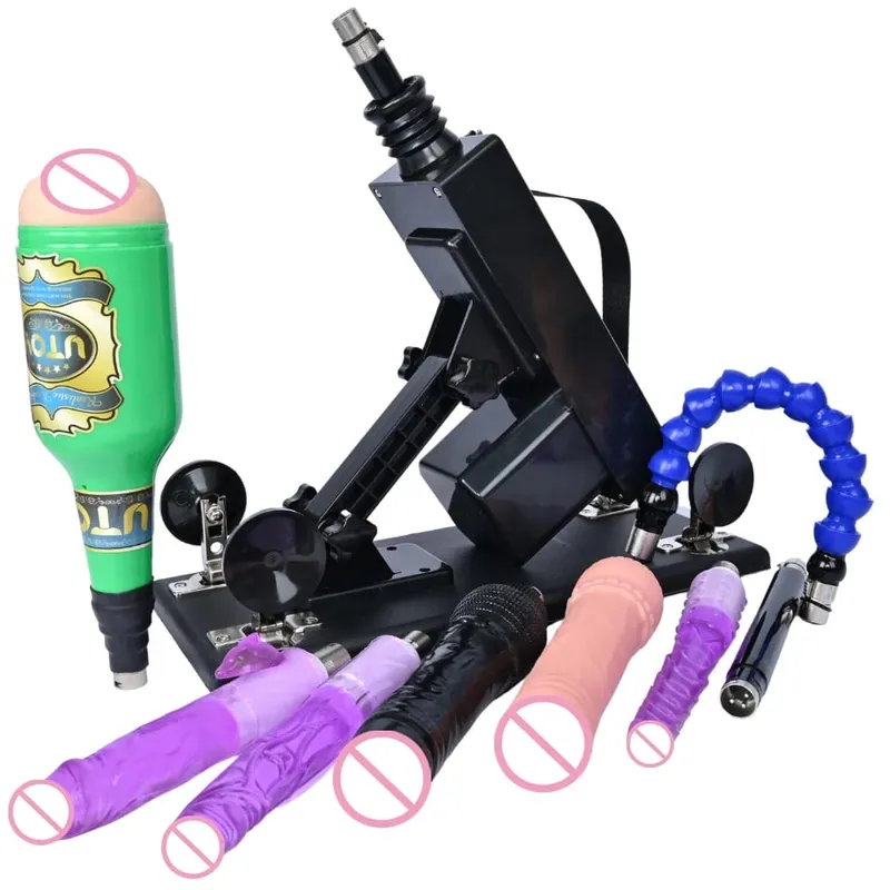 Máquinas sexuais populares para mulheres se masturbando, bombeando armas sexuais, velocidade ajustável, máquina de amor para mulheres, brinquedos sexuais — image 19