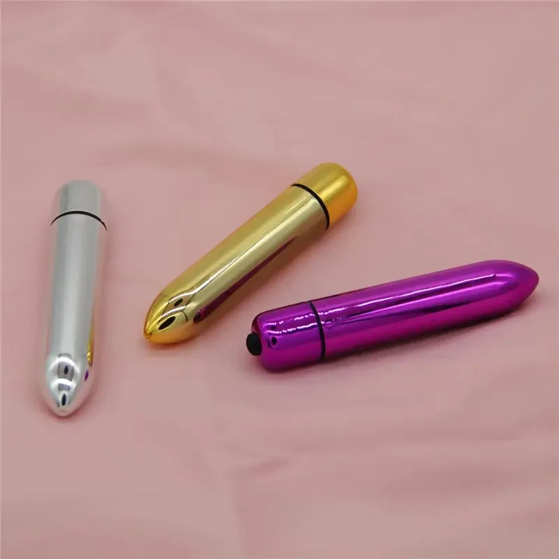Mini vibrador bala para mulheres, estimulador de clitóris à prova d'água, vibrador, brinquedos sexuais para mulheres, produtos sexuais