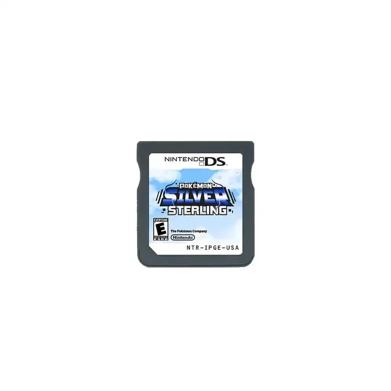 Anime Pokemon Series NDS Game Cartridge Video Game Console Moemon Silver Yellow KAIZO MoonBlack2 Hobby Collection Gifts Toys — image 12