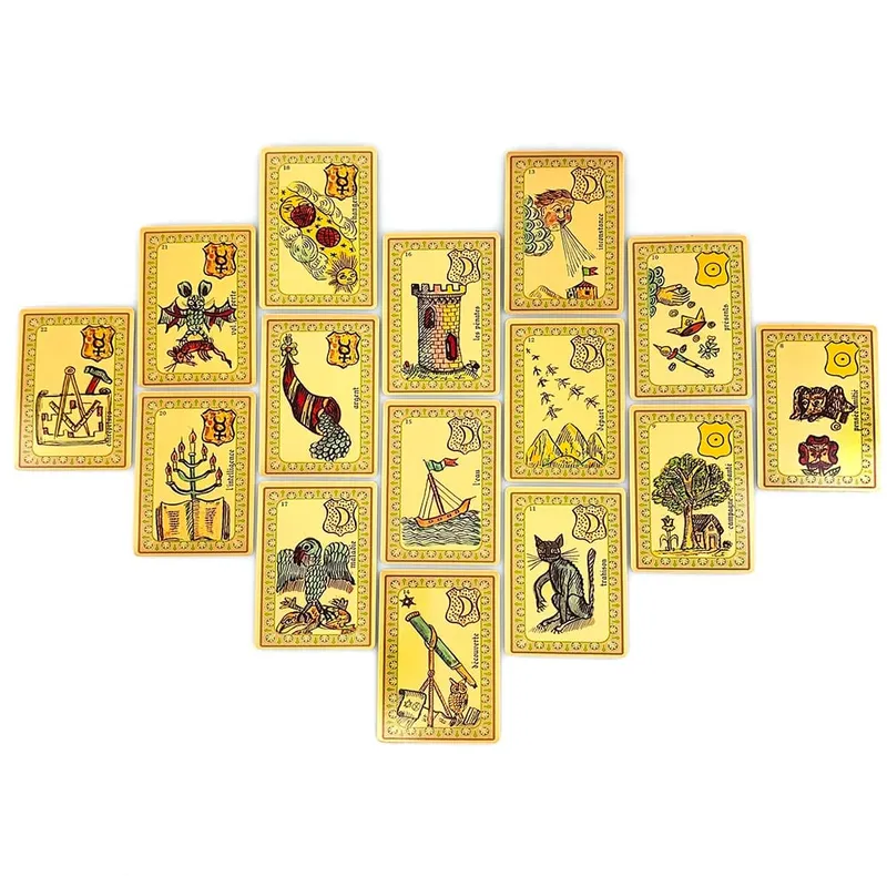 Oracle Belline Cards French Version Mysterious Divination Oracle Cards With Guidebook Spiritual Fortune Reading For Beginner — image 5
