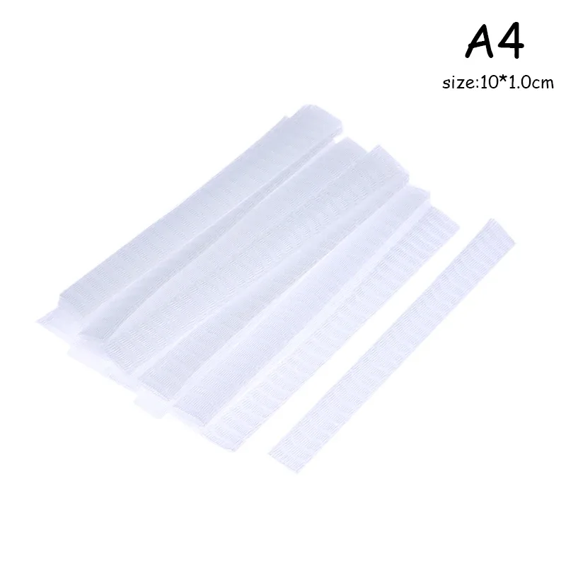 Protectores de red flexibles de malla, funda de belleza blanca, protectores de brochas de maquillaje, herramienta práctica, 20 Uds. — image 10