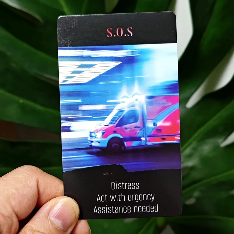 10,3*6 cm What's The Tea Situations Oracle Deck 78 Stk Kort Tarot — image 5
