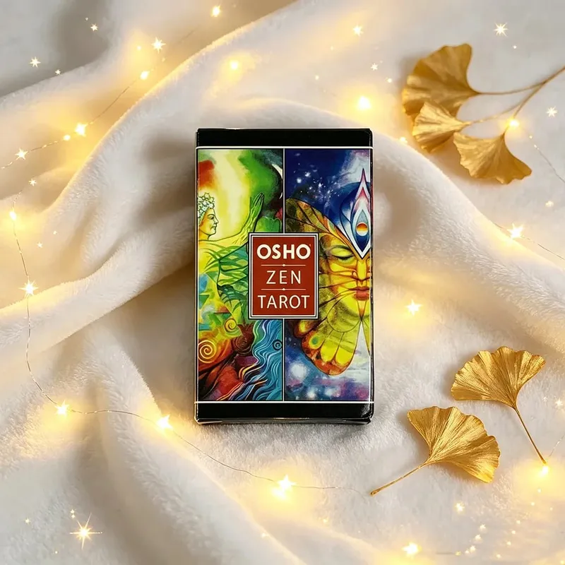 Osho Zen Tarot Cards 79Pcs English Version Divination Board Game Cards Game– Mindfulness & Meditation Deck for Spiritual Growth — image 4