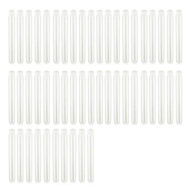 EyeLash Brushes 50pcs Reusable Eyelashes Brush Tube for Eyelash Extension Disposable Mascara Wands Eyebrow Brush Applicator — image 1