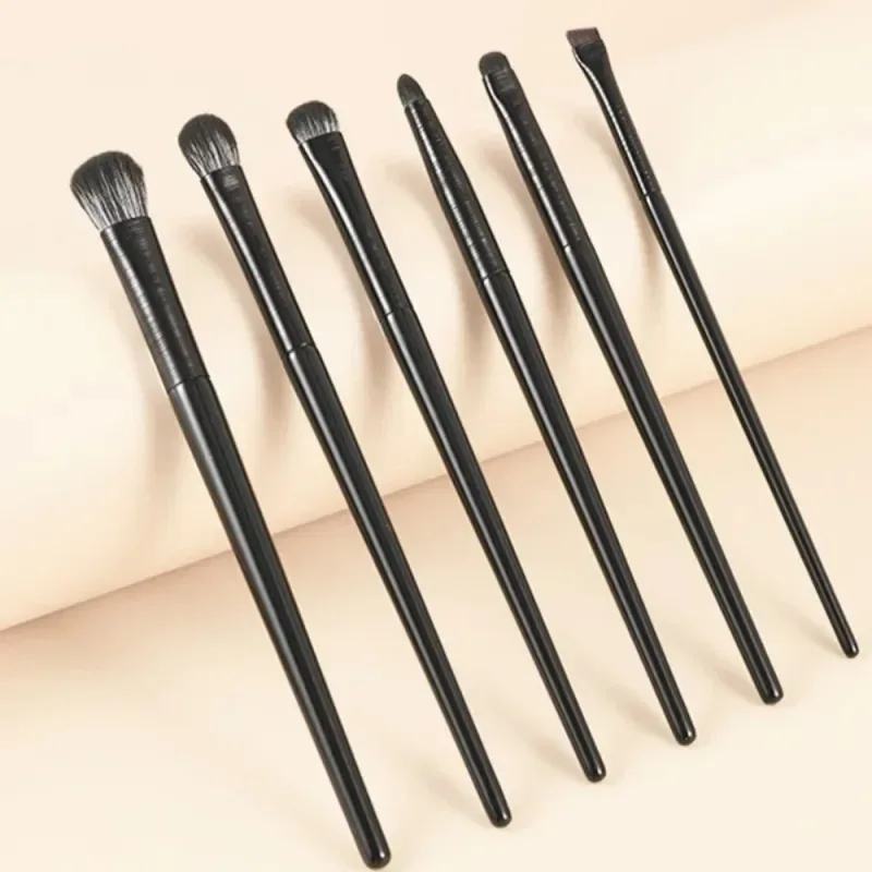 Professional Eyes Makeup Brushes Set Soft Bristles Eyeshadow Eyeliner Eyebrow Contour Brush Women Facial Beauty Cosmetic Tools