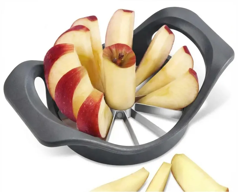 Easy-to-Use Apple Corer Slicer: 15.5cm Multi-Petal Cutter with Sharp Stainless Steel Blades