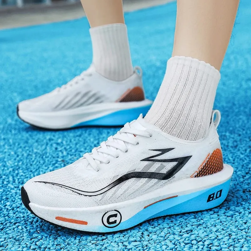 Marathon Running Shoes Men Carbon Board Speciality Sports Breathable Men's Comfortable Athletic Sneakers Casual Walking Shoes — image 4