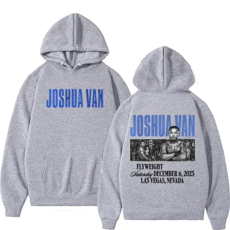Joshua Van The Fearless Fan Regalo Mga Hoodies Damit ng Lalaki Karahasan Aesthetic Sweatshirt Casual Bodywarmer Fleece Hoodie Pullovers — image 6