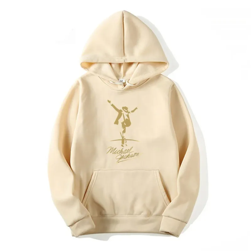 Moletons masculinos Michael Jackson Gold — image 14