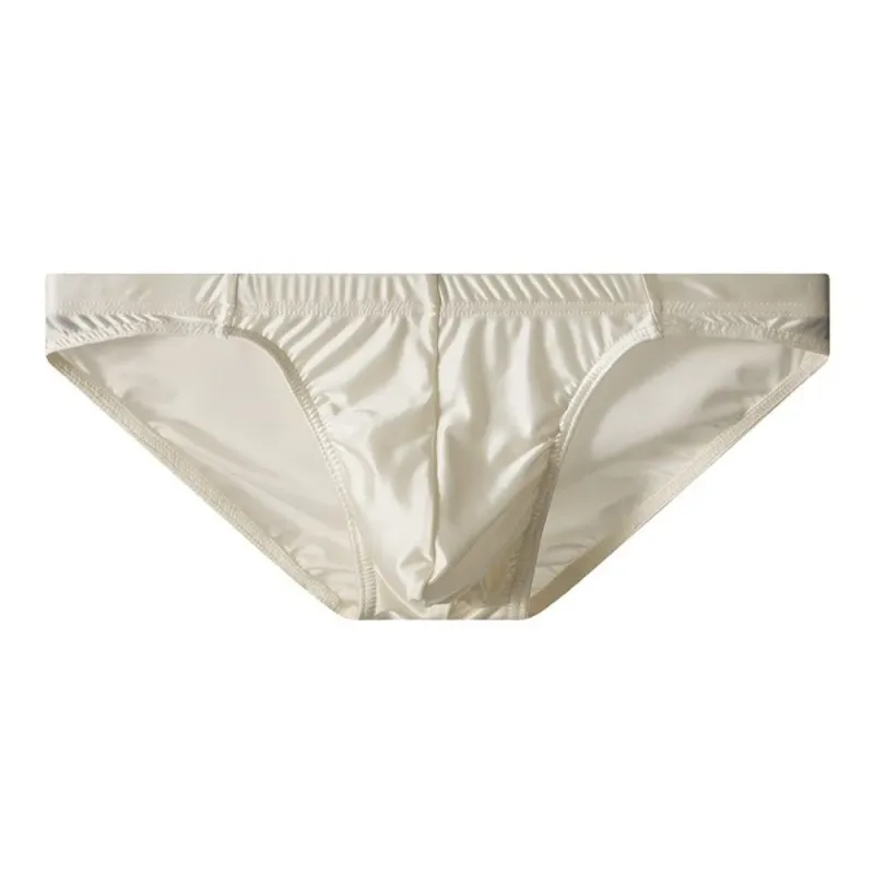 Breathable Low Waist Men Thin Panties Male Lingerie Underpants Men's Underwear Simple Ice Cool Briefs Summer — image 15