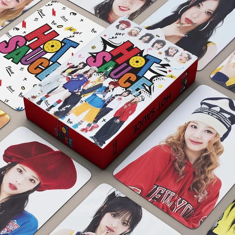 55PCS Kpop Hot Girls Group New Ablum "CHOOM" High Quality Photocards RUKA AHYEON RORA PHARITA RAMI ASA CHIQUITA HD Lomo Cards — image 8