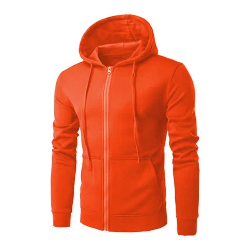 spring autumn Men Sweatshirts Long Sleeve Hoodie Zipper cardigan Male/woman Hoodies Sweatshirt Slim Fit Hoodie Male Clothing — image 15