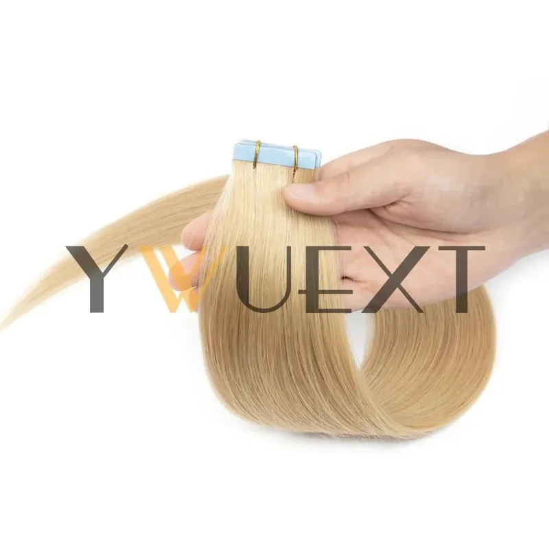30g Real Human Hair Tape in Extensions 12''-24'' Natural Straight Seamless Tape Hair On Double Sided Tape 20pcs for Women — image 12