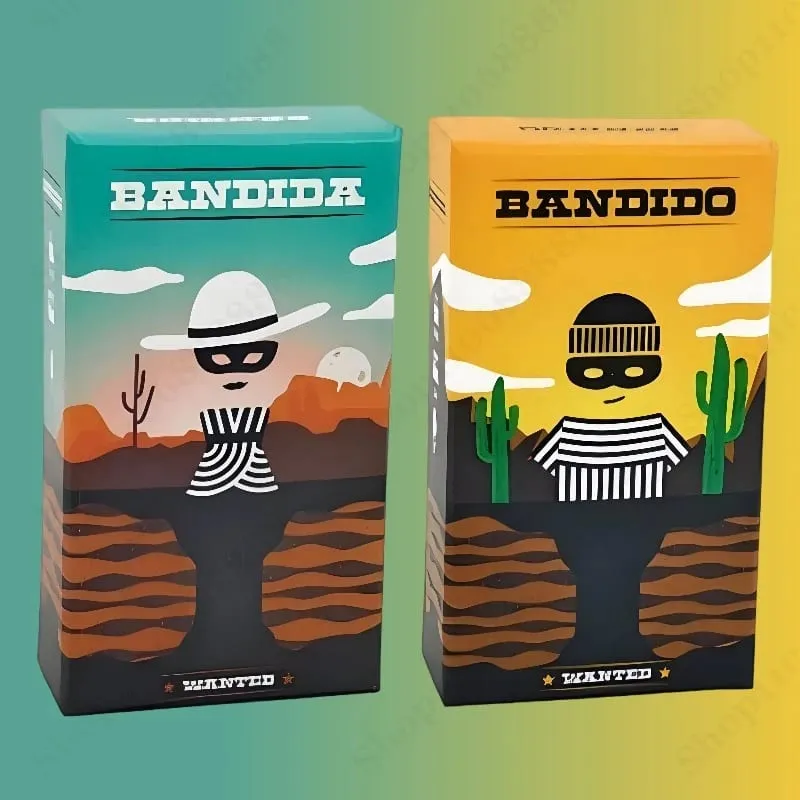 Bandido Bandida Family Table Game 1-4 Players Strategy Card Game For Party Fun With Chinese English Explanations Christmas — image 1