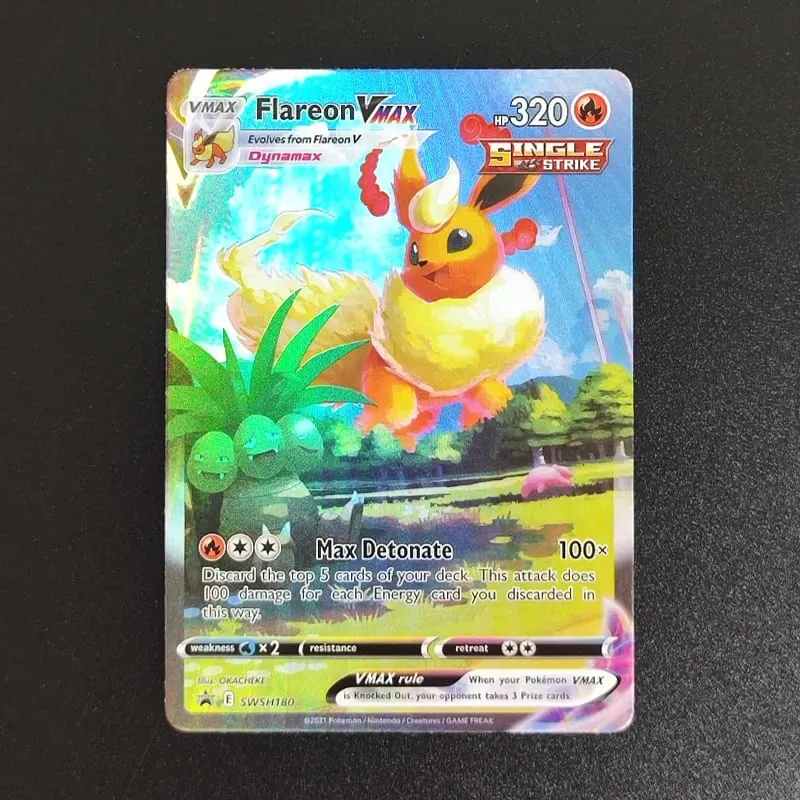 Pokemon Card PTCG Foil Proxy English Gengari Rayquaza Vmax Giratian Lugia V Mew Latias Latios EX Collectibles Trading Card Game