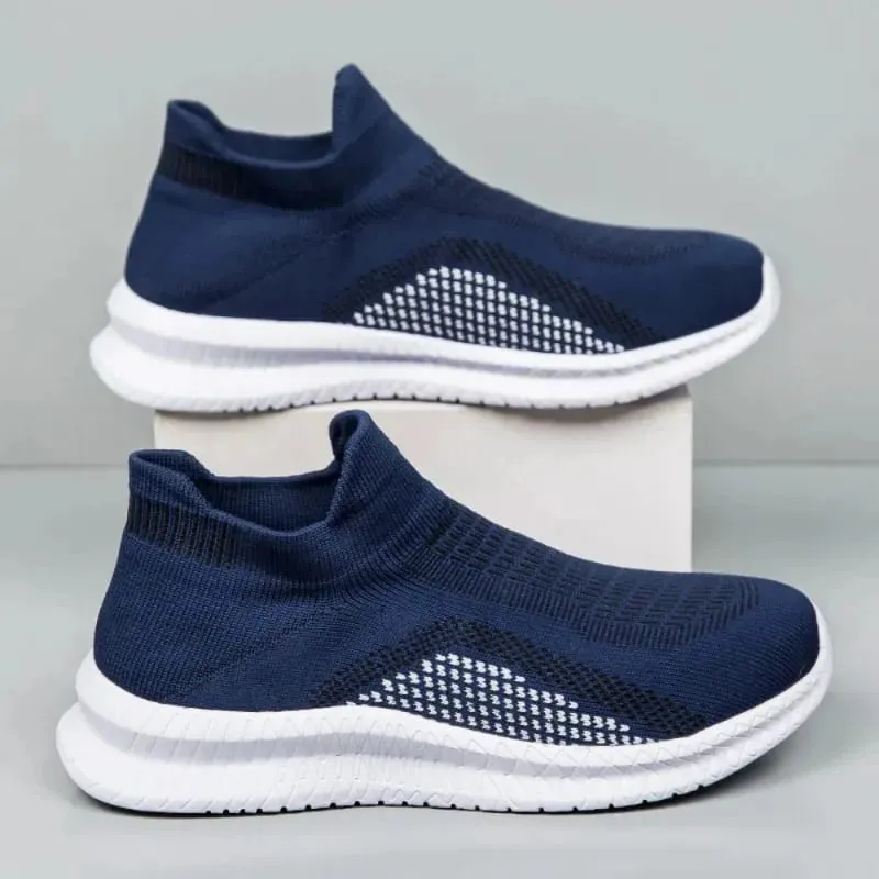 New Sneakers Men Running Shoes Breathable Outdoor Sports Lightweight Sneakers for Men Comfortable Athletic Training Men Shoes — image 4