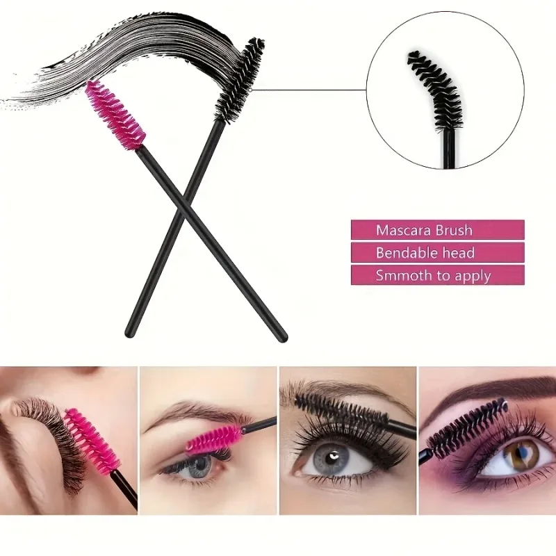 229PCS Makeup Brush Set - 100 Lash & 100 Lip Brushes with Storage Case All-in-One Kit for Beginners/Pros (Salon & Home Use) — image 3