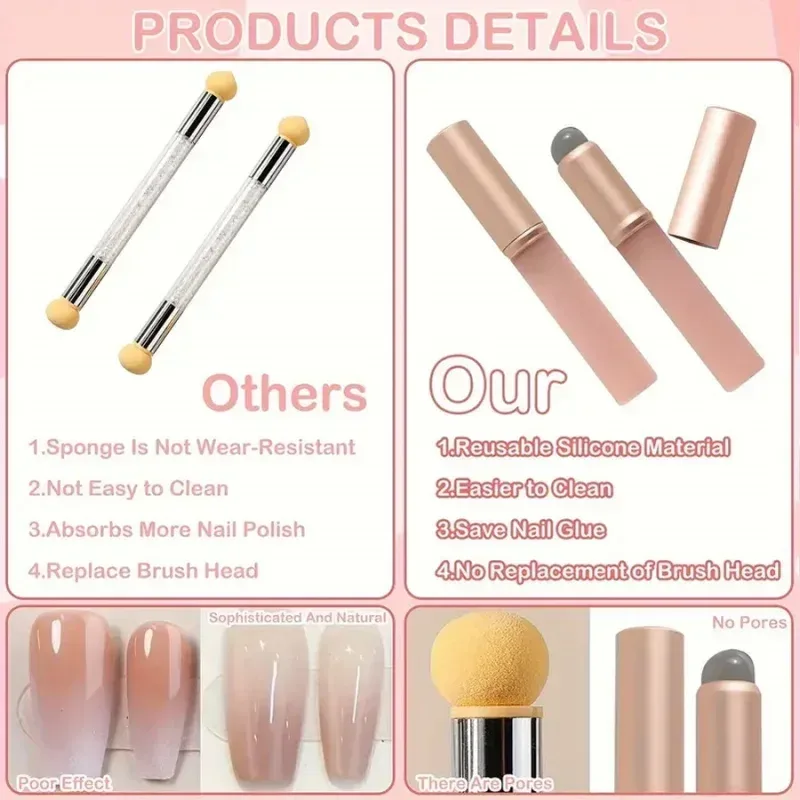 Silikon-Lippenpinsel, kleiner runder Kopf, Wischpinsel, staubdicht, abgedeckter Lippenpinsel, multifunktionaler Lippenstift, Concealer, Make-up-Werkzeuge — image 4
