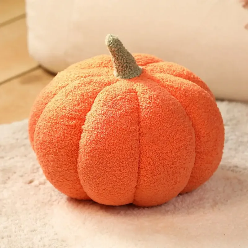 Home Decor Cotton Pumpkin Pillow Cute Soft Pumpkin Pillow Simulated Pumpkin Soft Back Cushion — image 8