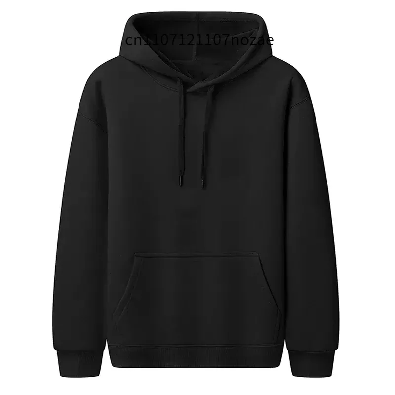 Loose Fleece Men's Women Oversize Casual Sweatshirt Hoodies Couple Unisex Pullover Autumn Winter Cotton Sport Hoody Clothing Top — image 1