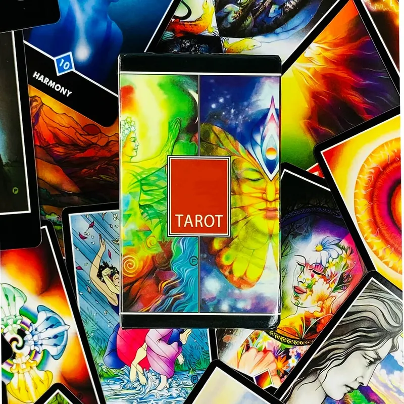 Tarot Cards A 79 Exquisite Deck Oracle English Visions Divination Borad Playing Games Perfect For Christmas and New Year Gift — image 3
