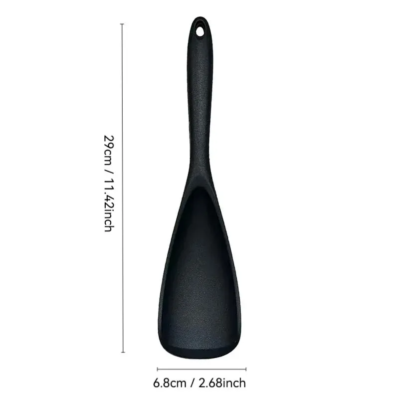 All-in-one silicone duckbill spatula heat-resistant cooking spoon salad server ice scoop and multi-functional spatula — image 4