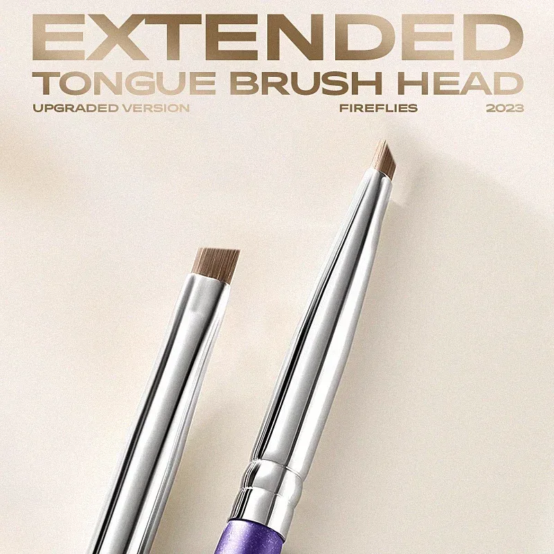 Upgrade Blade Eyeliner Brush Ultra Thin Flat Fine Eye Liner Makeup Brushes Flat Eyeliner Brush Eyebrow Make Up Tool — image 6
