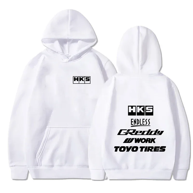 2025 Men Fashion Cool Hoodie Japan JDM Modified Car HKS ENDLESS Hoody Lalaki Babae Vintage Casual Sweatshirt Long Sleeve Pullover — image 2