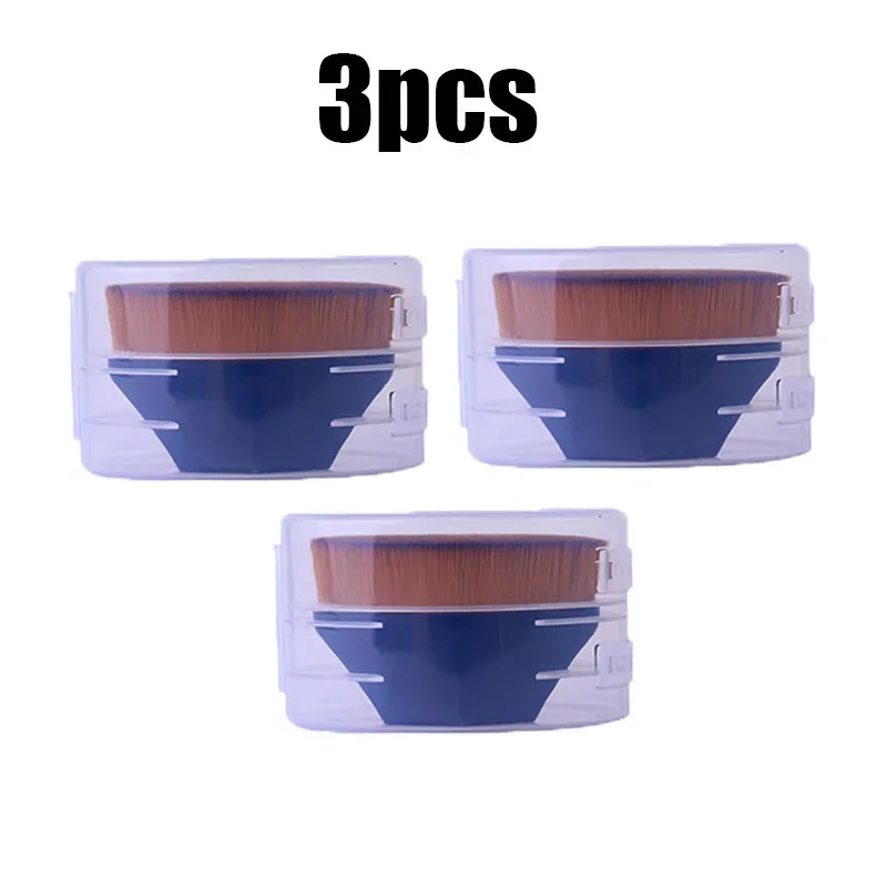 1/2/3/4pcs Makeup Brush Beauty Powder Face Blush Brushes Portable Professional Foundation Brush Cosmetics Soft Base Make Up — image 23