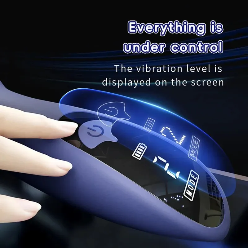 Masculino elétrico pênis vibrador simulação mão glans pênis masturbação dispositivo de treinamento para homens resistência atraso controle brinquedos sexuais — image 5
