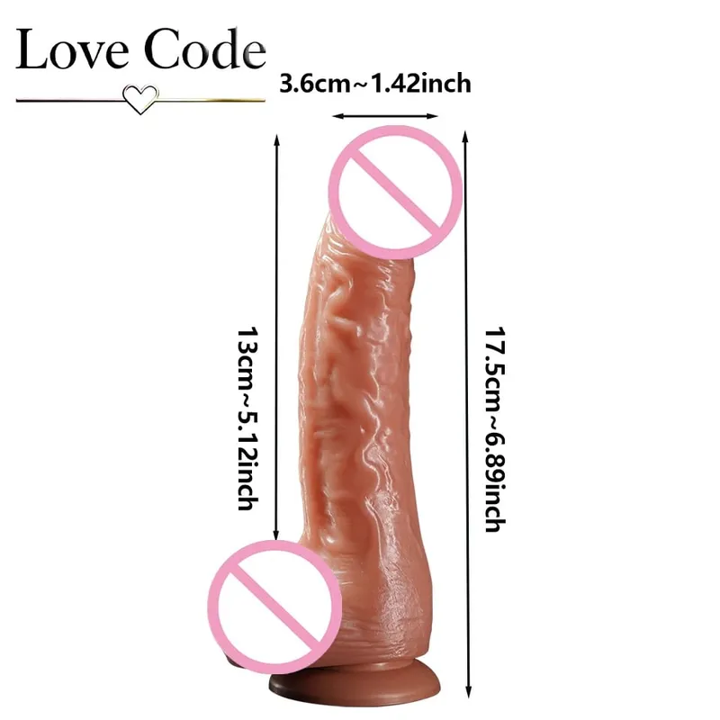 Realistic Dildos Sex Toys for Women Suction Cup Masturbator Big Dick Vibrator Anal Penis Dildo Adult Sex Toy Supplies 18+ — image 9