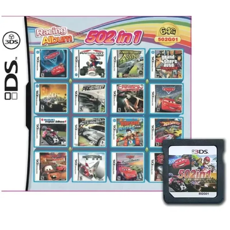 4300 500 520 482 In 1 NDS Multi Game Card Retro Game Cartridge With Box For DS Lite DSi 3DS Game Collection — image 19