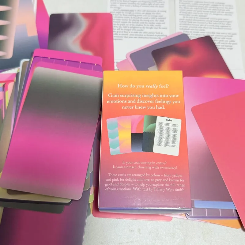 The Box of Emotions Deck Engish Version 80 Cards To Make Sense of Your Feelings — image 6