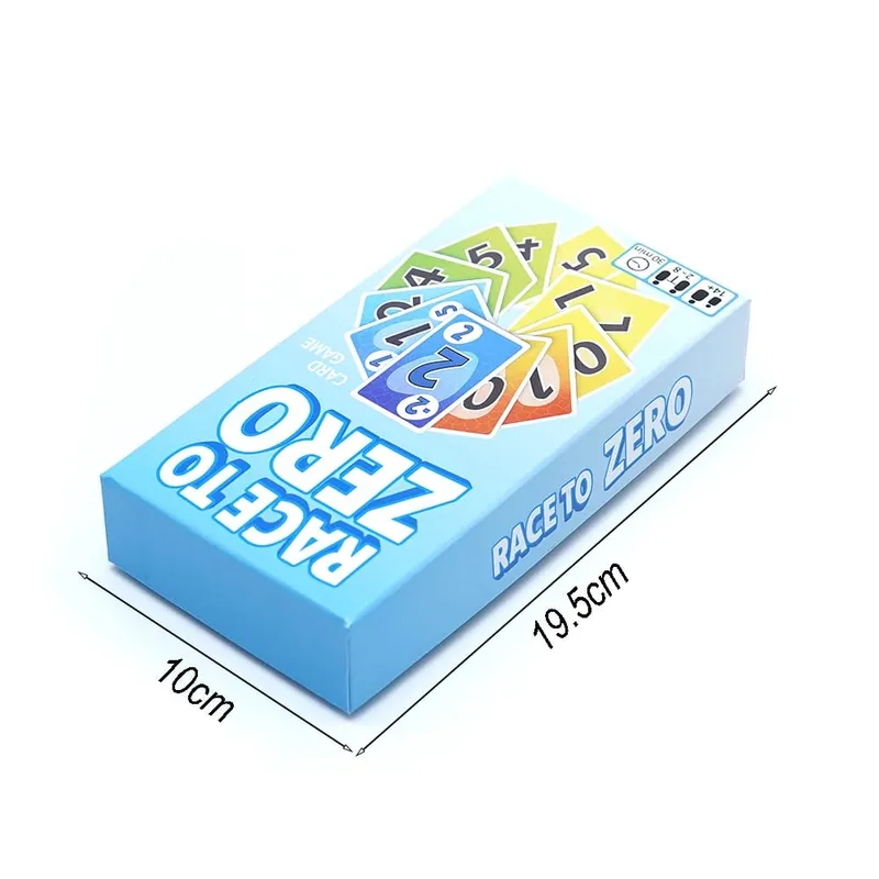 Race to Zero Card Game Fast Paced Strategy Card Game for Family Friends and Party Play Fun Competitive Number Travel Entertainme — image 5