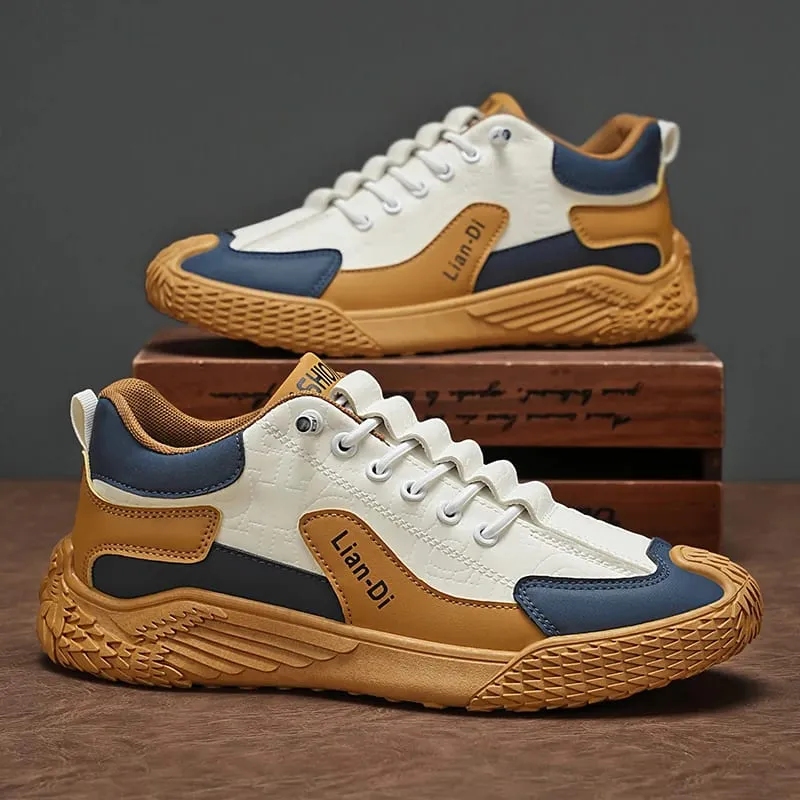 Spring and Autumn Fashion Elastic Band Sneakers for Men Versatile Trendy Casual Shoes Student Running Shoes Soft-Soled Lightweight Men's Shoes — image 8