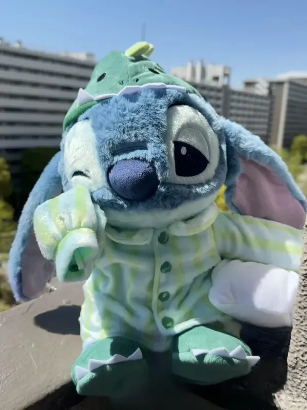 stitch boneca de pelúcia dos desenhos animados, sofá do quarto lance travesseiro presente de aniversário brinquedo de pelúcia decoração de casa decoração de festa