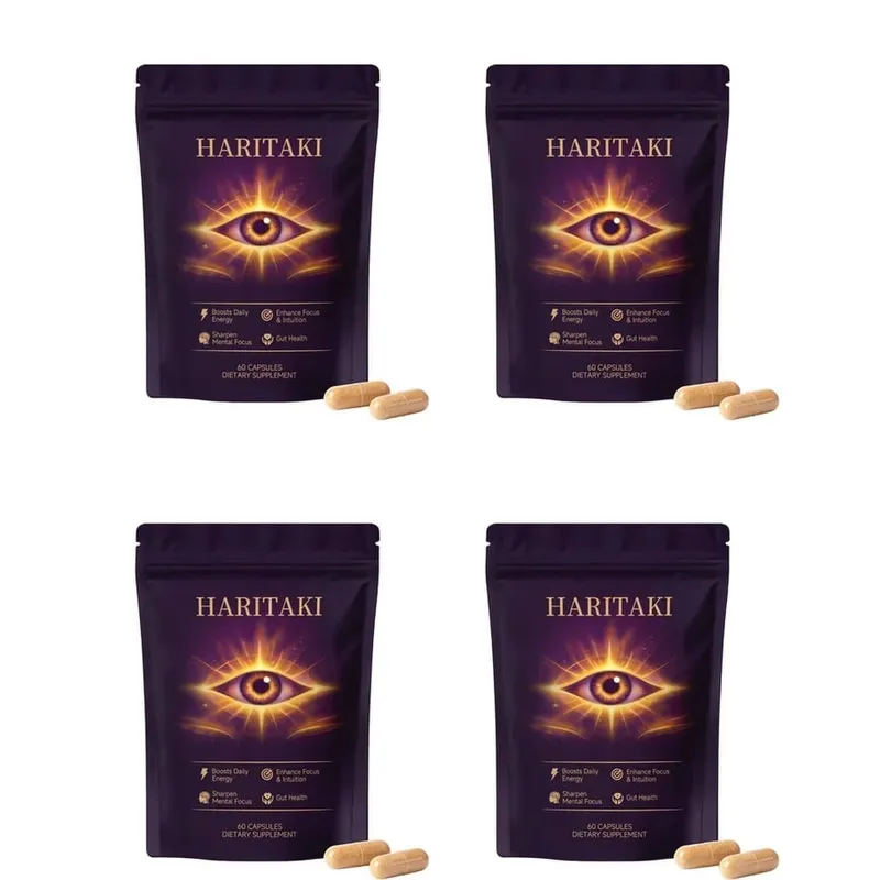 Haritaki Fruit Powder Capsules Supports Digestive Balance and Gut Health Mental Focus Single Ingredient 30 Servings 60 Capsules — image 10