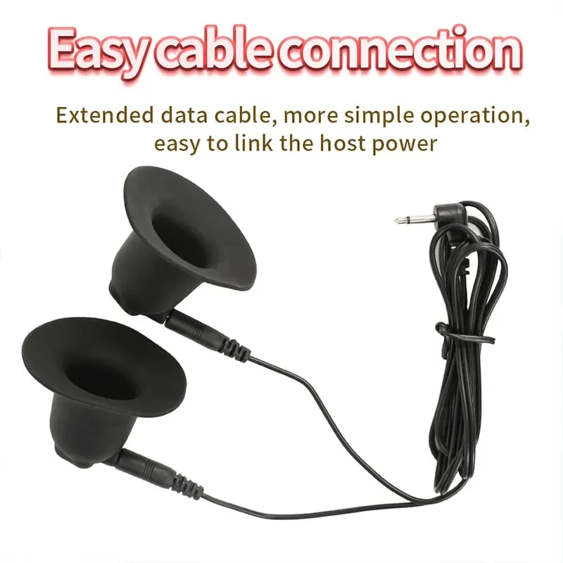 Electric Shocker Breast Pump Enlargement For Women Nipple Sucker Clitoris Suction Bondage E-stim Erotic Sex Toy Bdsm — image 11