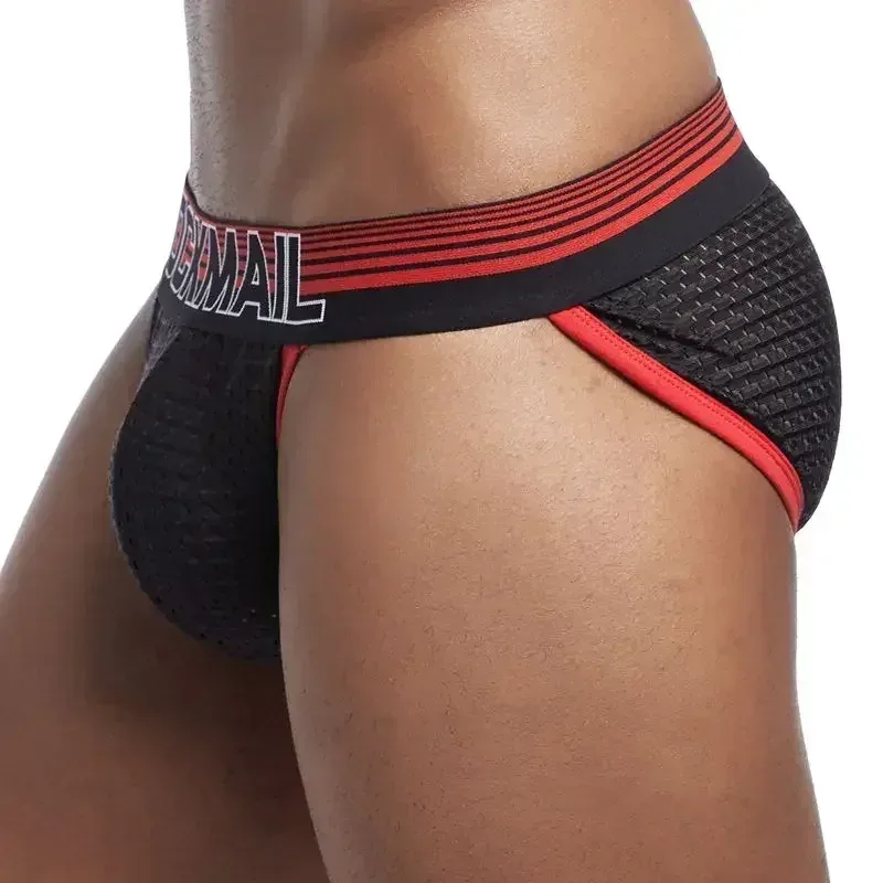 Cueca masculina sexy, cueca boxer de malha de nylon, roupa íntima masculina — image 2