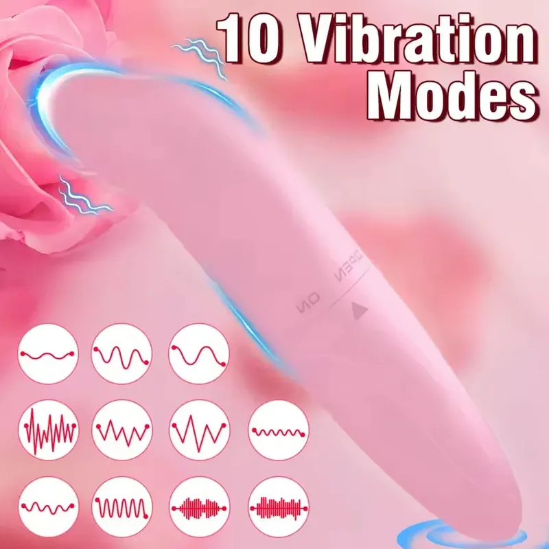 Mini vibrador bala para mulheres, estimulador de vagina, ponto g, clitóris, mamilo, massageador vibratório, vibrador de clitóris, brinquedos sexuais para casais — image 4