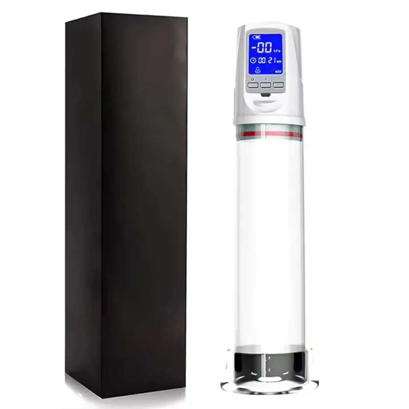 Automatic Penis Pump Suction Vacuum Male Masturbation Penis Extender Dick Erection Enhancement Trainer Adults Sex Toys — image 8