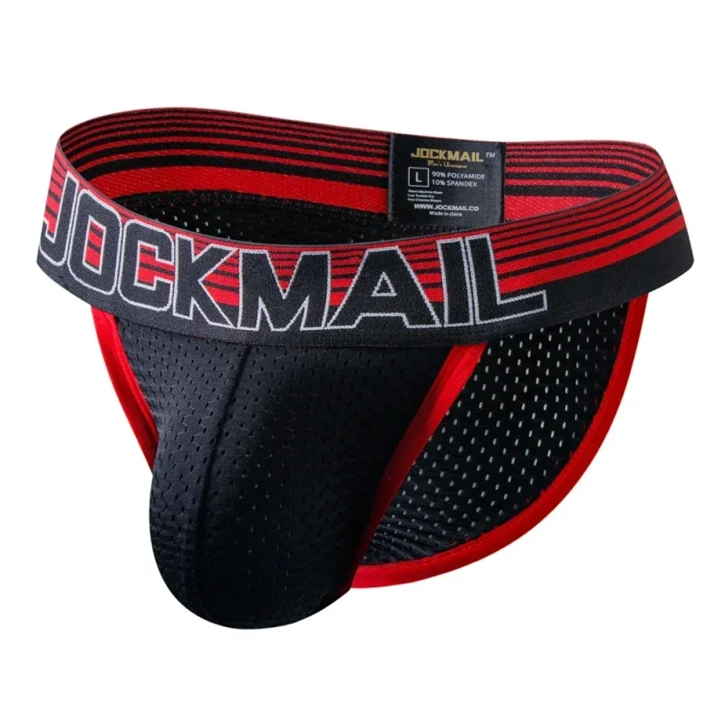 Cueca masculina sexy, cueca boxer de malha de nylon, roupa íntima masculina — image 19